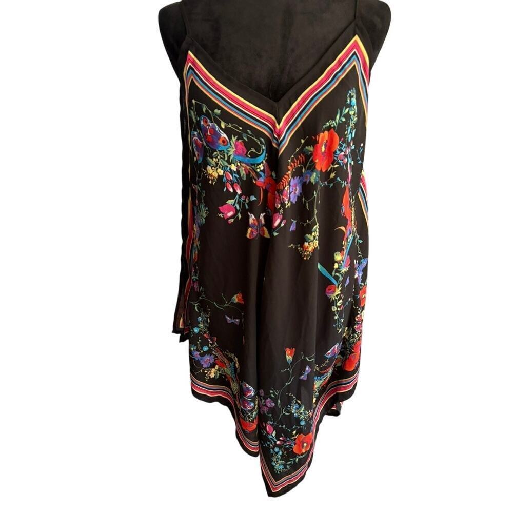 Meraki L Floral Boho Slip Dress – Festival, Vacation, Y2K Vibes